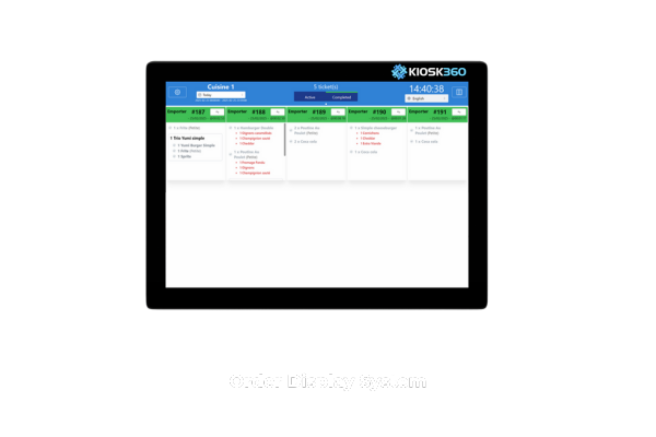 Kiosk360 Restaurant - Kitchen Display System