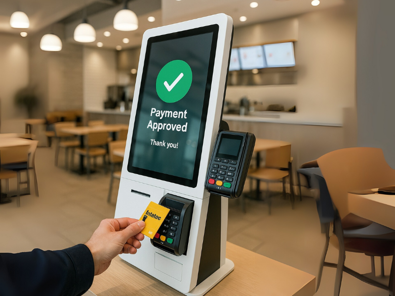 Interac Payment Confirmation - Self-order Kiosk - Kiosk360