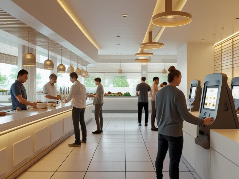 Counter_Top Ordering vs Self-service Kiosks Ordering Example - Kiosk360